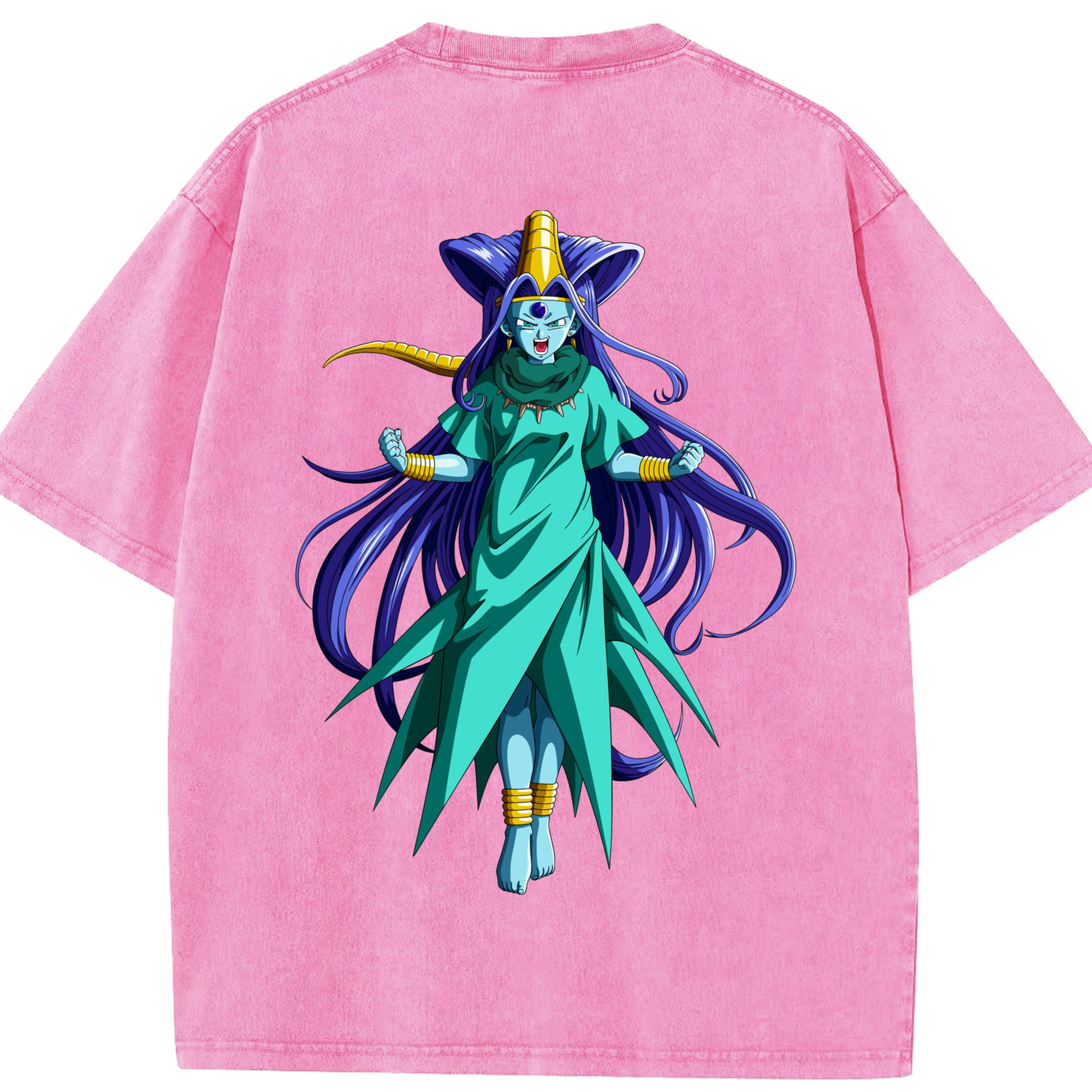 （画像用） ドラゴンボール DRAGON BALL 綿100% ヴィンテージ風 半袖Tシャツ（背面プリント）